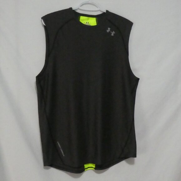 UNDER ARMOUR - Heat Gear | medium | Exercise Tank Top With Back Mesh Centre - Picture 1 of 13